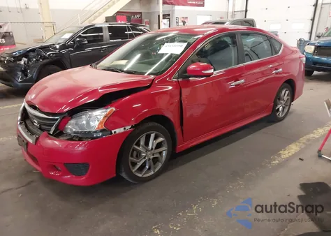 2015 Nissan Sentra Sr z USA, uszkodzony, nr VIN 3N1AB7AP7FY320999